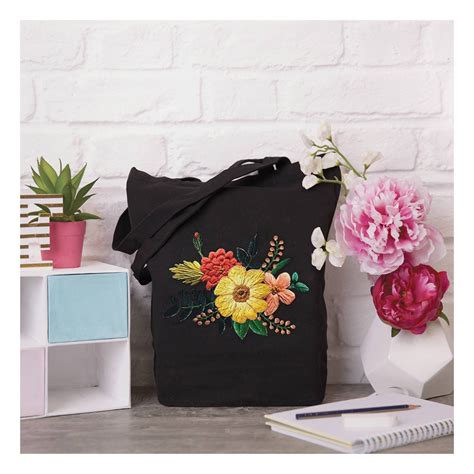 embroidery tote bag kit.